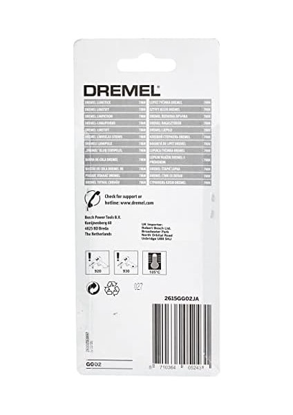 GG02 Çok Amaçlı Düşük (105°-140°C) Tutkal Çubukları, 7 Mm, 12'li fiyatları