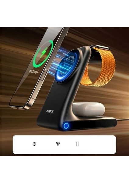W15 3in 1 Katlanabilir Çoklu Masaüstü Kablosuz Şarj Standı modelleri