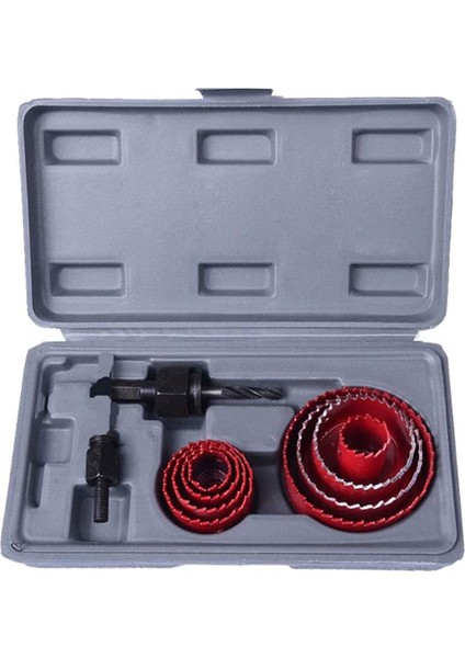 Panç Seti Ahşap Alçıpan Kartonpiyer Delme Takımı (11 Parça)