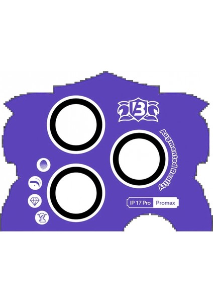 Apple iPhone 17 Pro Max Bilvis Titan Kamera Lens - Gümüş fiyatları