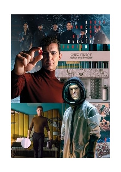 1000 Parça La De Papel Puzzle 3 (Compact Box) modelleri