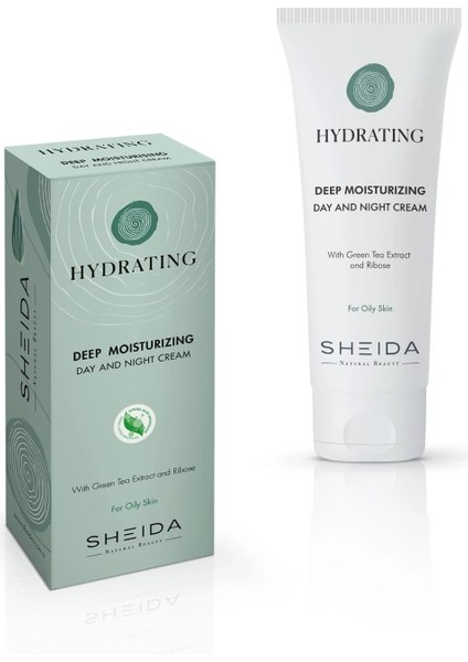 Sheida Hydrating Yoğun Nemlendirici Günlük Bakım Kremi 75 ml Yağlı Ciltler Için