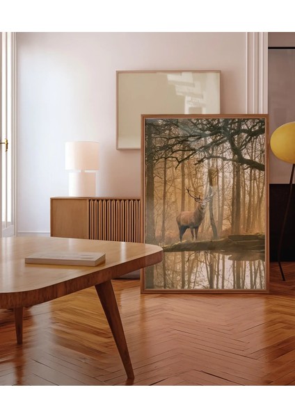 Ormanda Yalnız Geyik Poster fırsatları