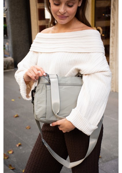 Orta Boy Çok Gözlü Spor,günlük Seyahata Uygun El ve Omuz Çantası 6015