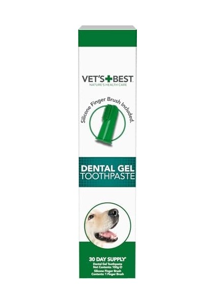 Vet's Best Aloe Vera ve Nane Özlü Köpek Diş Macunu 100 gr ve Parmak Fırça fiyatları
