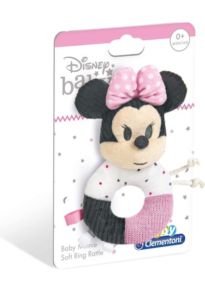 Clementoni, Clementoni Bebek Minnie Yumuşak Halka Oyuncak, 17338, Karışık