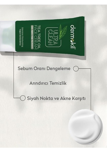Dermokil Çay Ağacı Yağı Yüz Kremi 50 ml modelleri