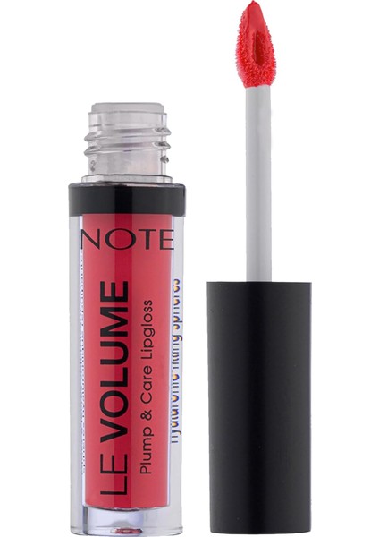 Note Le Volume Plump & Care Lipgloss 04 Like A Star Dudak Parlatıcısı, Pembe