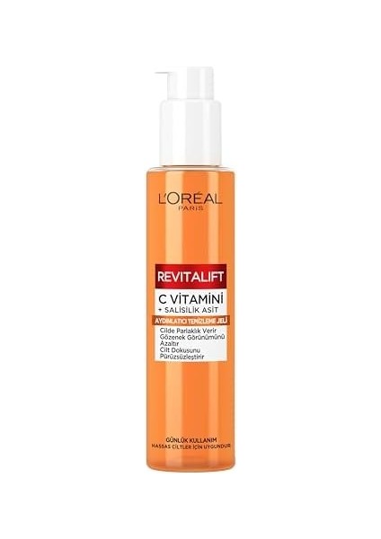 L'oréal Parıs Revitalift Clinical C Vitamini ve Salisilik Asit Içeren, Aydınlatıcı ve Gözenek Karşıtı Köpük Temizleyici fiyatları
