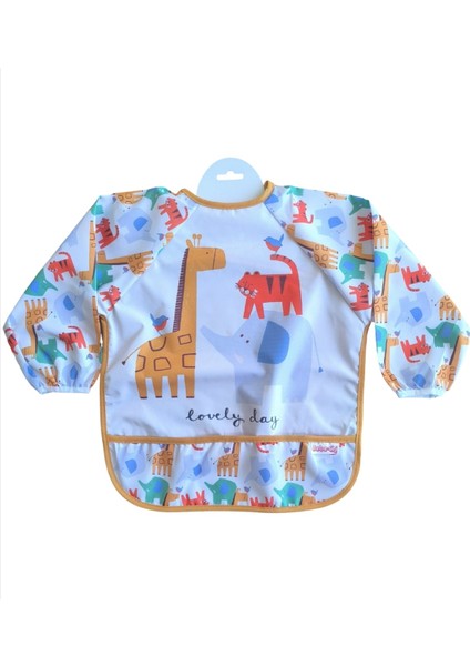 Laura Baby Uzun Kollu Sıvı Geçirmez Mama ve Aktivite Önlüğü fiyatları