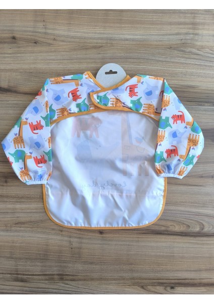 Laura Baby Uzun Kollu Sıvı Geçirmez Mama ve Aktivite Önlüğü indirimleri