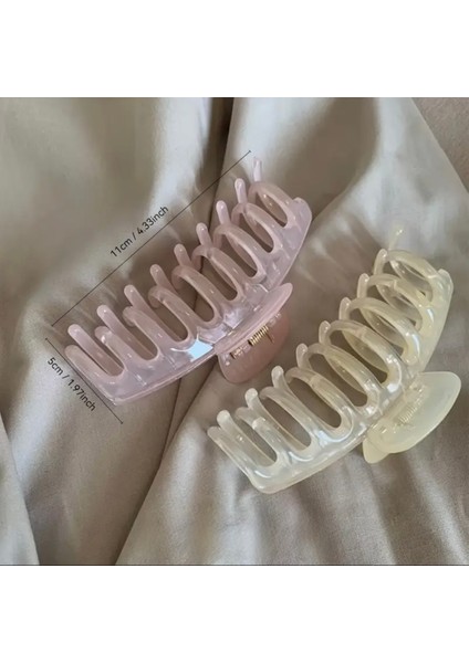 Kadın Mandal Toka Oval Model 11 cm Saç Tokası fiyatları