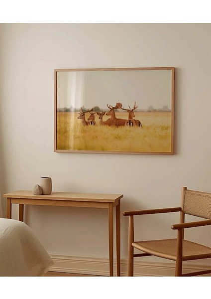 1. Bozkırda Geyik Sürüsü Poster fırsatları