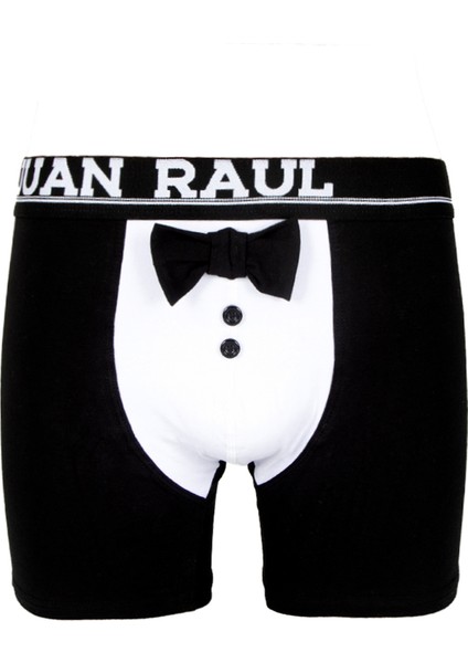 Erkek Siyah 2’li Smokin Baskılı Boxer Seti – Kravat & Papyon Detaylı Boxer 2603111 indirimleri