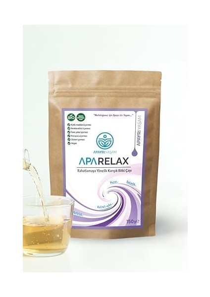Apayrı Yaşam Relaxçayı Bio Çay Karışımı% 100 Bitkisel Aparelax fiyatları
