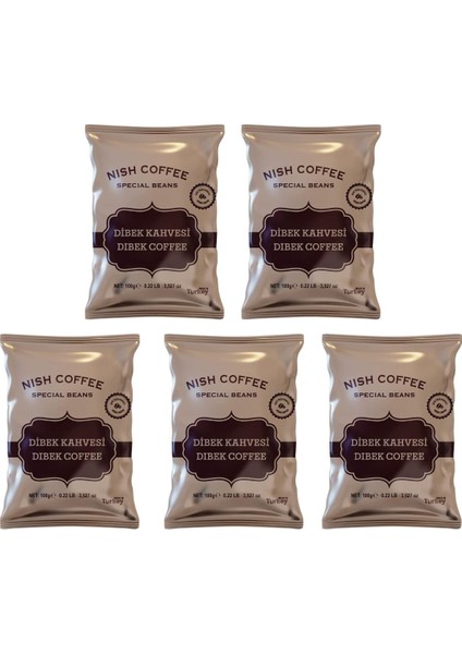 Nish Dibek Kahvesi 5'li Set (100 gr x 5 Adet) modelleri