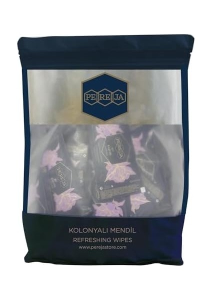 Pereja Kolonyalı Mendil 7X12 Doypack Kaşmir x 150