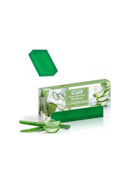 El Yapımı Doğal Banyo Sabunu Aloe Vera 3 * 150 gr x 2 Adet (Toplan 6 Adet) fiyatları