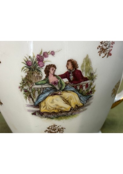 14 cm Boyunda Fransız Porselen Şekerlik modelleri