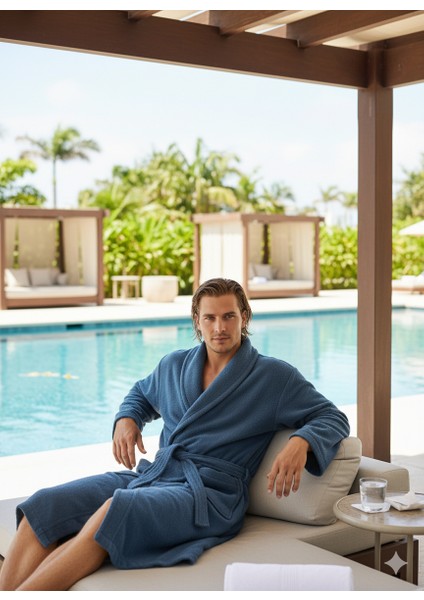 Bukle Bornoz, Şal Yaka Bornoz ,Pamuklu Kadın / Erkek Unisex Bornoz modelleri