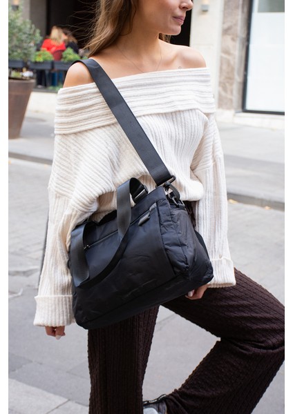 Orta Boy Çok Gözlü Spor,günlük Seyahata Uygun El ve Omuz Çantası 6015 indirimleri