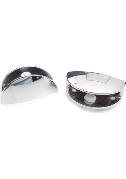 Oval Krom Etejer Camı Tutucu Takımı