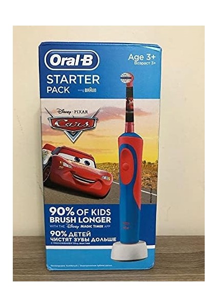 Braun Oral-B Starter Pack Disney Cars Çocuk Şarjlı Diş Fırçası fiyatları