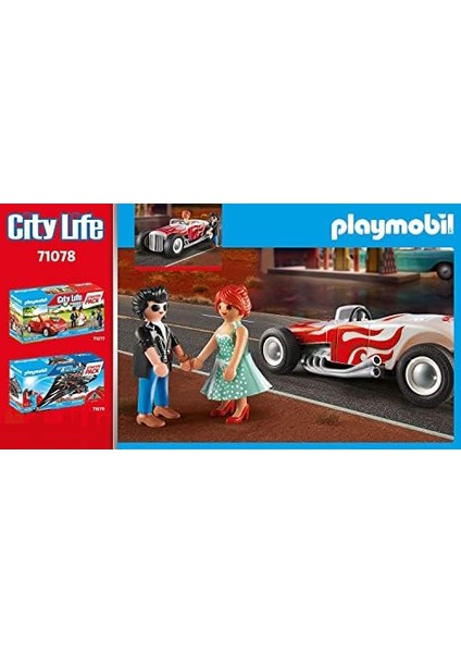 71078 City Life Hot Rod Başlangıç Paketi, Yaratıcı Rol Yapma Oyunu, 4 Yaş ve Üzeri Çocuklar Için Uygun Oyun Seti fiyatları