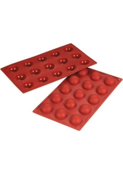 Küre 15'li Silikon Kek Pasta Buz Kalıbı ECMELNM445