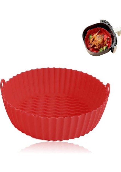 Airfryer Silikon Pişirme Kabı – Tüm Hava Fritözleriyle Uyumlu