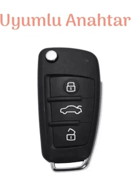 Audi A1 A3 8p 81 A4 A5 B6 B7 B8 A6 A7 C5 C6 4f Q3 Q5 Q7 Nano Anahtar Koruma Kılıfı Beyaz Gümüş Renk fiyatları