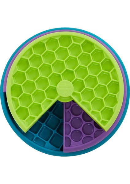 Hound Nina Lickin' Layers – Köpekler Için Interaktif Zeka Oyuncağı – Daha Yavaş Yeme Hızı Için