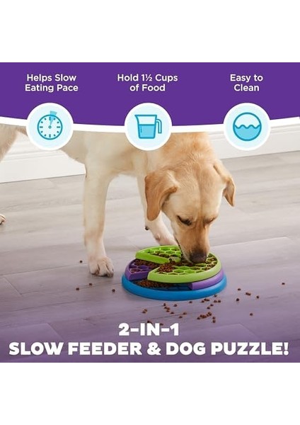 Hound Nina Lickin' Layers – Köpekler Için Interaktif Zeka Oyuncağı – Daha Yavaş Yeme Hızı Için fiyatları