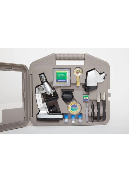 Bfs 50X100X200X400X6001200X Çocuklariçin Eğitici Projektörlü Mikroskop Seti fiyatları