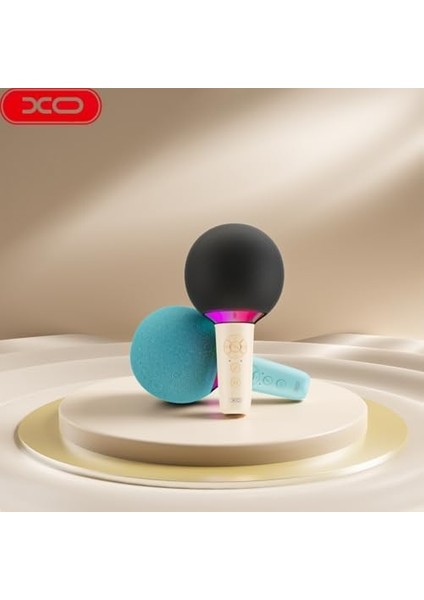 Xo Is Beauty Lollipop Pro Bluetooth Kablosuz Mikrofon BE50-7W Güç, 1200MAH Li-Ion Batarya, Usb-C Şarj, 600Hz-12kHz Frekans Yanıtı, 10M Kablosuz Mesafe, 20CM | 297GR (Bej) modelleri