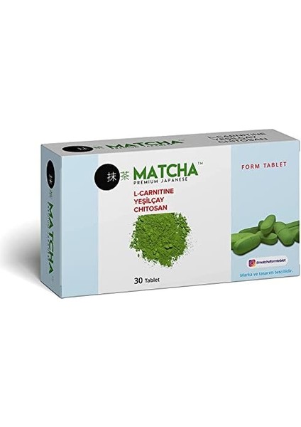 Matcha Premium Japanese Tablet 30 Adet fiyatları