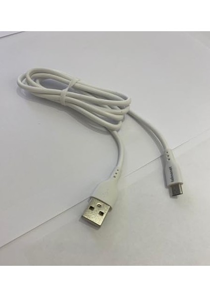 Micro USB Şarj Kablosu 1 Metre – Dayanıklı, Hızlı Şarj & Veri Aktarımı – Beyaz, Telefonlar ve Daha Fazlası Için Uyumlu fiyatları