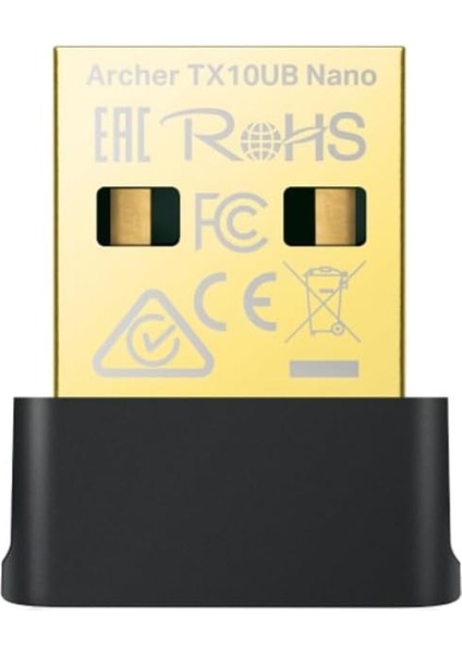 Archer TX10UB | Wi-Fi 6 & Bluetooth 5.3 USB Adaptör | AX900 Mbps | Çift Bant | Ikisi Bir Arada | Kolay Kurulum | Windows Uyumlu