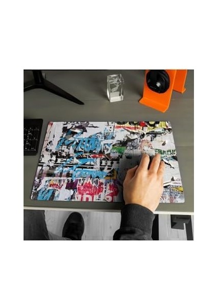 Sokak Duvarı Tasarımlı 40X30 Mousepad - Mouse Pad - Fare Altlığı - Mouse Altlıği - Mouse Pad modelleri