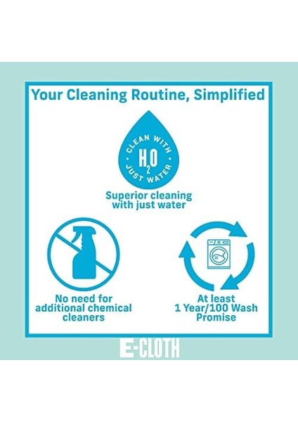 E-Cloth Flexi-Edge Zemin ve Duvar Silgisi, Zemin Temizliği Için Yeniden Kullanılabilir Toz Alma Paspası, Zemin Temizleyici, Harword, Fayans, Laminat ve Diğer Sert Yüzeyler Için Ideal, 100 Yıkama fiyatları