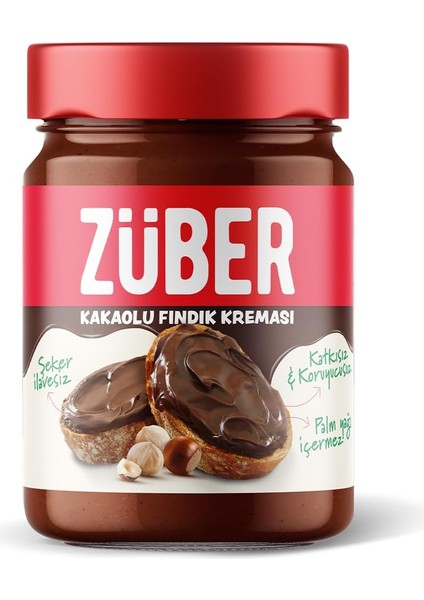 Züber Nutzilla Kakaolu Fındık Kreması 315GR