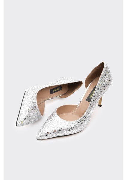 Taşlı Dekolteli Kadın Stiletto fırsatları