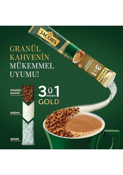 Jacobs 3in1 Yumuşak 1 Kutu 40 Adet 18 G fiyatları