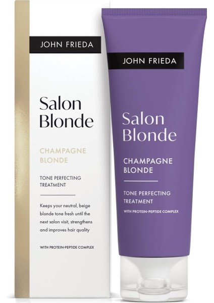 John Frieda Blonde Şampanya Rengi Saçlar Için Renk Açıcı Toner