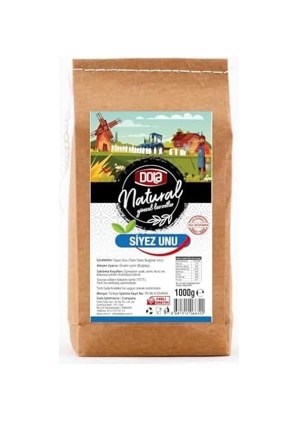 Dola Natural Siyez Unu 1000 gr