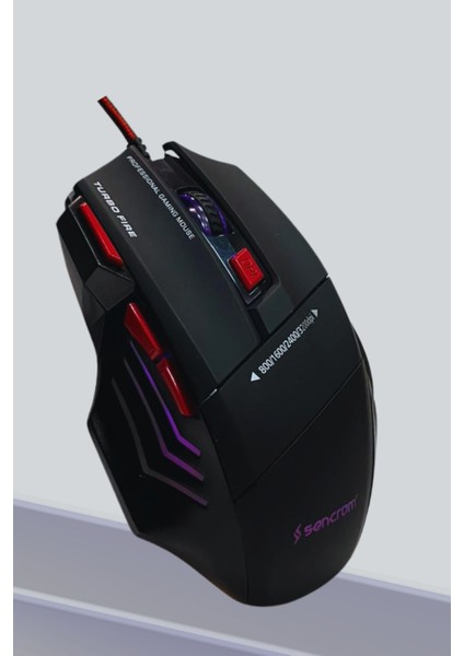 Rgb Işıklı Gaming Mouse 8001600/2400/3200 Dpi Oyuncu Mouse fiyatları