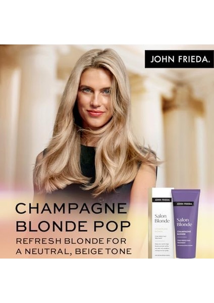 John Frieda Blonde Şampanya Rengi Saçlar Için Renk Açıcı Toner modelleri