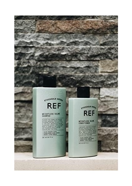 Ref Stockholm-Ref Weıghtless Volume Condıtıoner 100 ml Tüm Saç Tipleri Için Hacimlendirici Bakım Kremi