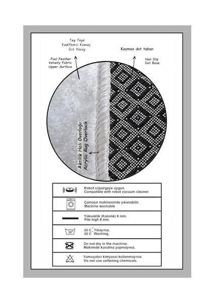 Rovny Dekoratif Halı Djt, 160 x 230 modelleri