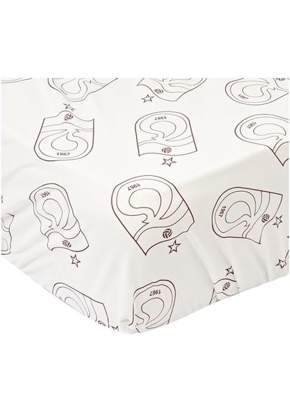 Lisanslı Nevresim Takımı Bordo Logo Nevresim Takımı Çok Renkli Tek Kişilik modelleri